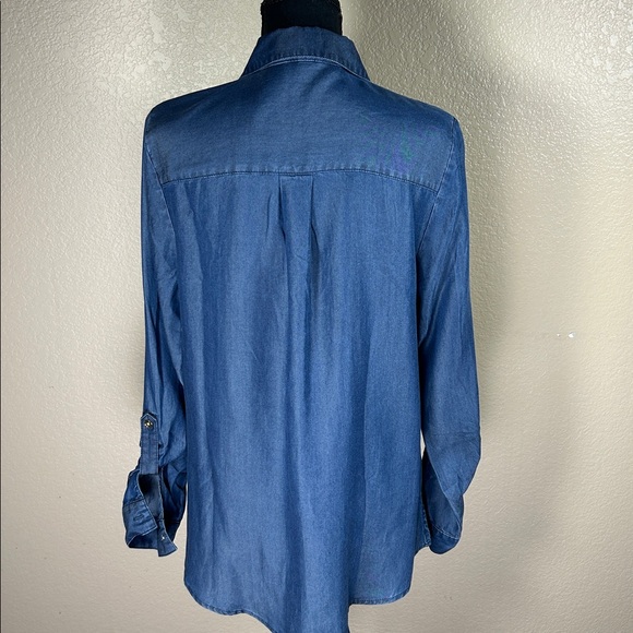 Madison Grey Denim Shirt - Picture 5 of 5